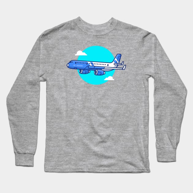Boeing Plane Long Sleeve T-Shirt by Catalyst Labs